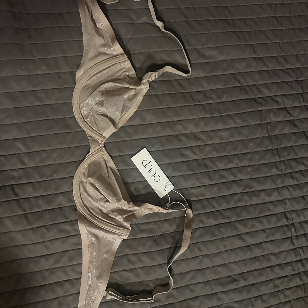 CUUP Women's Beige Bra